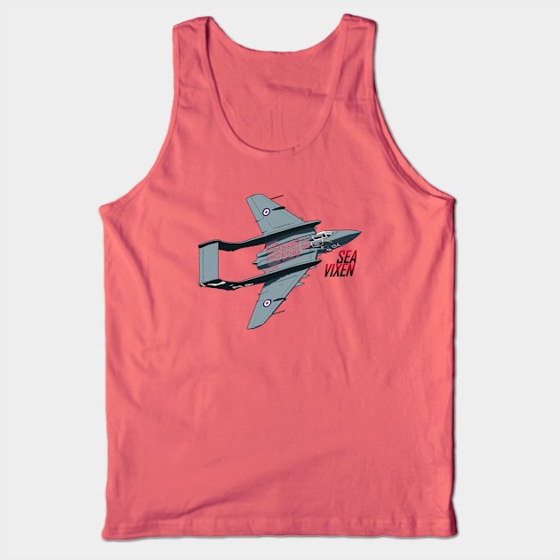 Sea Vixen Tank Top by Siegeworks